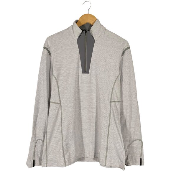 lululemon athletica Gray Quarter-Zip Sweatshirt - Picture 1 of 5